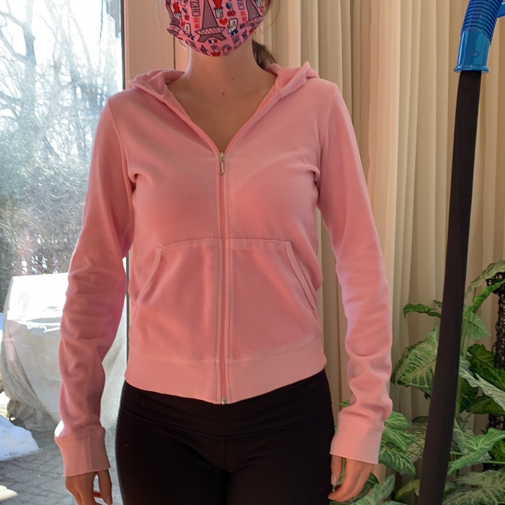 Juicy Couture Pink Velour Hoodie